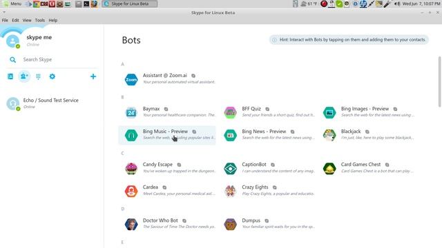 Skype For Linux Beta - Clean But Incomplete смотреть онлайн