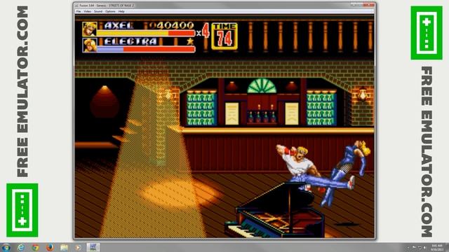 [60 FPS] Fusion Emulator 3.64 | Streets of Rage 2 [1080p HD] | Sega Genesis смотреть онлайн