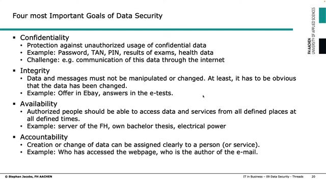 09 Data Security - Threads смотреть онлайн