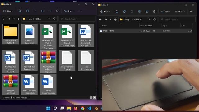 How to Drag and Drop Files with a Touchpad in Windows смотреть онлайн