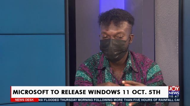 Tech Talk: Microsoft to release Windows 11 Oct. 5th - News Desk on JoyNews (3-9-21) смотреть онлайн