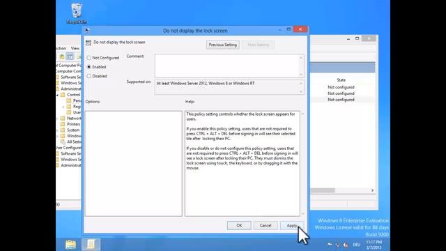 Windows 8 | How to Disable the Lock Screen (Logon Screen) Lockscreen deaktivieren смотреть онлайн