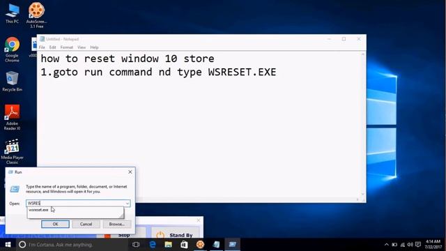how to reset windows 10 store смотреть онлайн