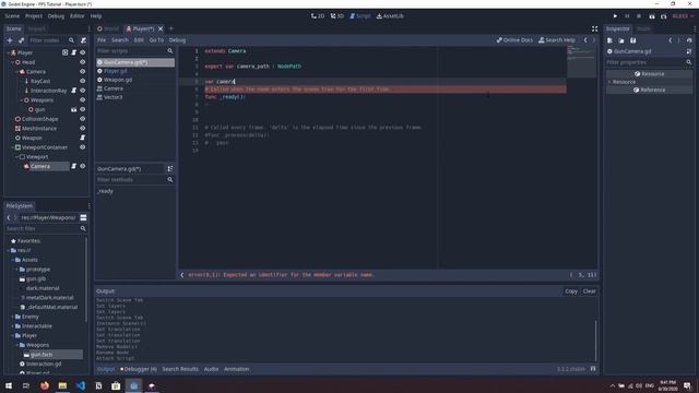Weapon Camera & Aim Down Sights - Make an FPS in Godot Part 5 смотреть онлайн