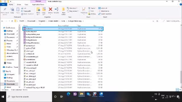 INSTALLING NVDA FROM A PORTABLE COPY смотреть онлайн