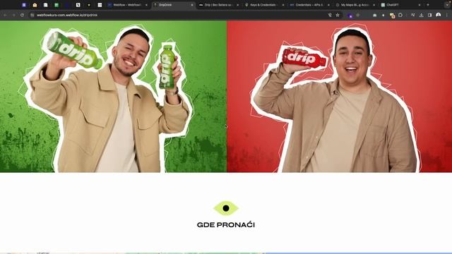 Pravimo sajt za Muđin DRIP sok (Webflow + ChatGPT) смотреть онлайн