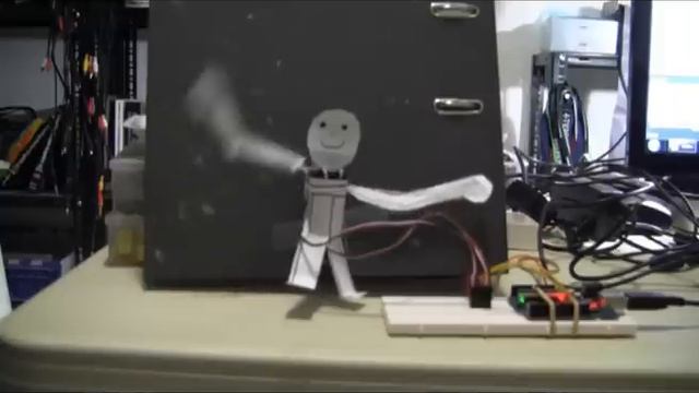 Kinect to Arduino using VB to control servos смотреть онлайн