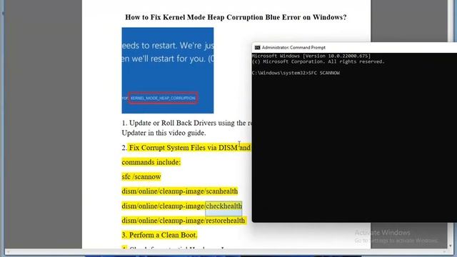Fix Kernel Mode Heap Corruption Blue Error on Windows смотреть онлайн