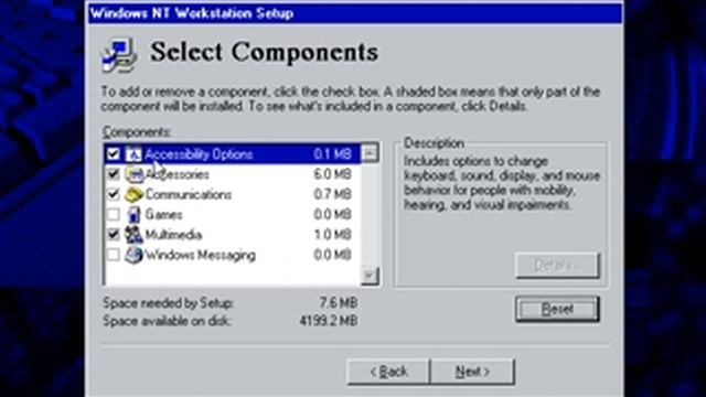 Установка Windows NT 4.0 Workstation смотреть онлайн