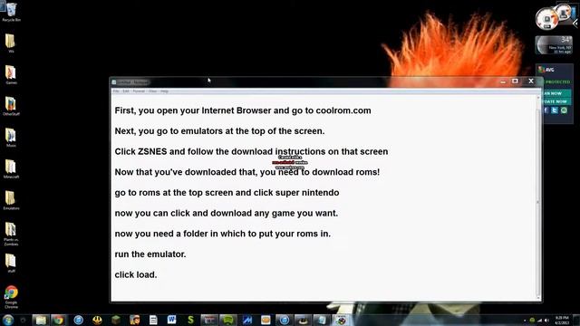 How to Install an SNES emulator on your computer! смотреть онлайн