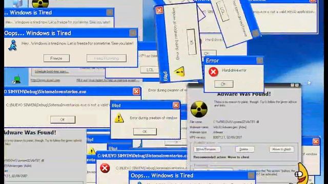 Windows xp error remix смотреть онлайн