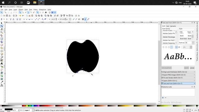 Inkscape Tutorial Apple logo design смотреть онлайн