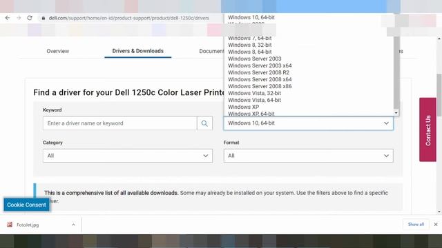 Dell 1250c colour LED driver download смотреть онлайн