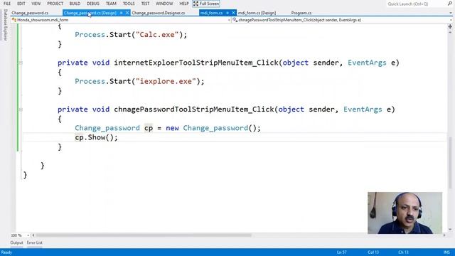 Change Password in Project C#.NET Windows Forms Application смотреть онлайн