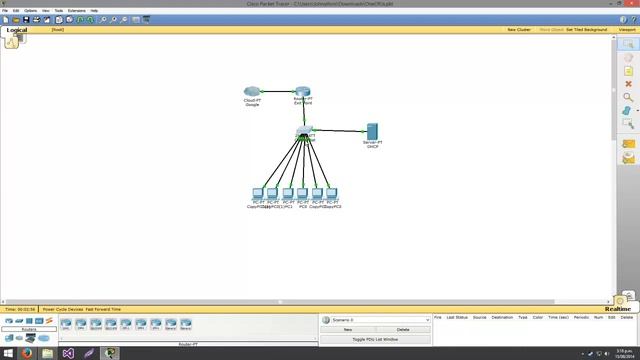 Cisco Packet Tracer Problem 1 смотреть онлайн