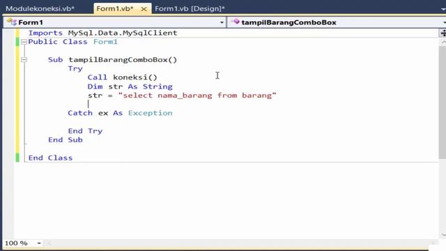 Cara Menampilkan Data Dari Database MySQL Ke ComboBox Di VB Net смотреть онлайн