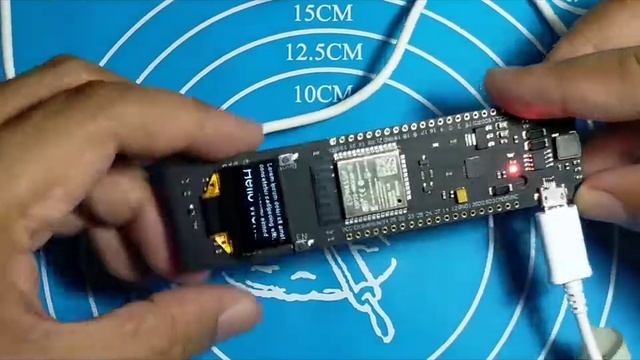 LILYGO TTGO ESP32-WROOM-32 WiFi and Bluetooth with 18560 battery and 0.96 inch OLED development too смотреть онлайн
