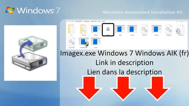 imagex.exe Download Windows 7 AIK FR смотреть онлайн