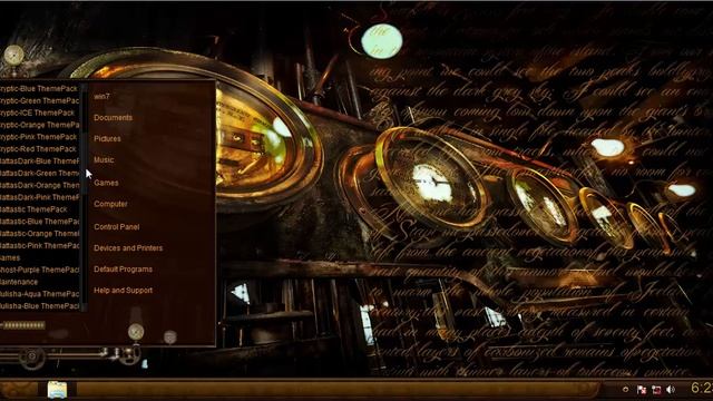 Steampunk ThemePack win7 смотреть онлайн