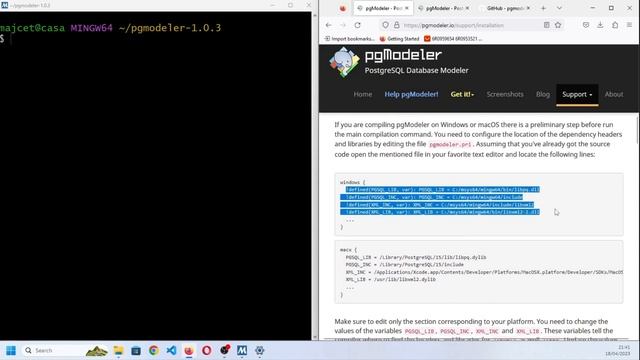 Instalación PgModeler en windows 11 pro. смотреть онлайн