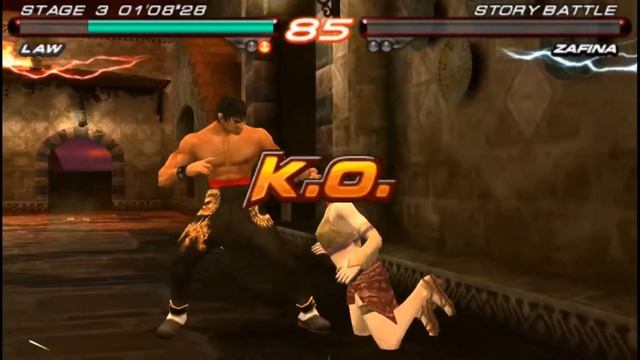 Tekken 6 pc (PPSSPP emulator) Marshall law story battle смотреть онлайн