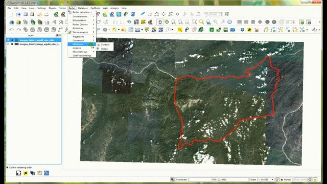 Cropping an Image using Extraction Tool смотреть онлайн
