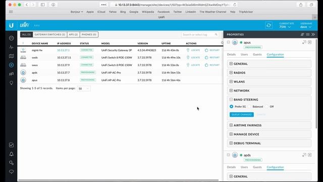 How to enable WiFi band steering on the Ubiquiti UniFi Controller смотреть онлайн