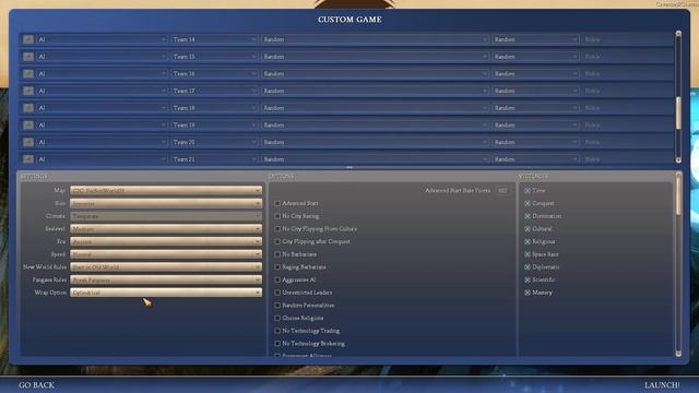 Let's Play Civ IV: Caveman2Cosmos Part 01: Initial Setup смотреть онлайн
