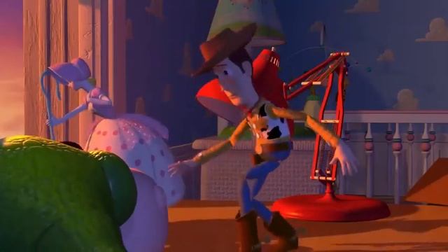 Woody Accidentally Knocks Buzz Out the Window смотреть онлайн