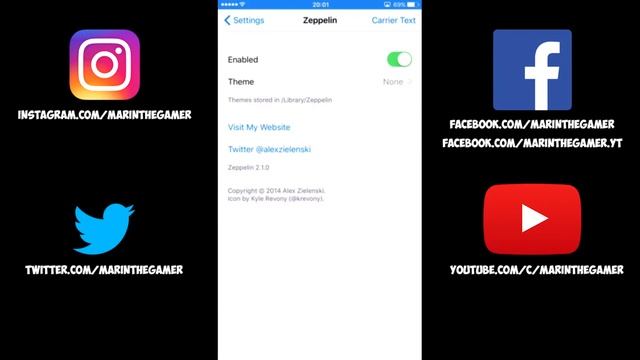 How To Change Carrier Text On Status Bar? [iOS 9.3.3 Jailbreak,Cydia] смотреть онлайн