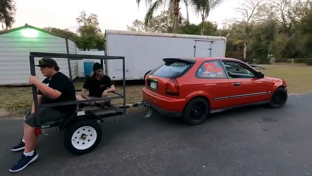 Getting Our AWD Turbo Civic Ready For an 800 Mile Journey смотреть онлайн