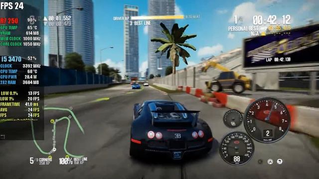 Shift 2: Unleashed | AMD R7 250 2GB | 720p,High Settings смотреть онлайн