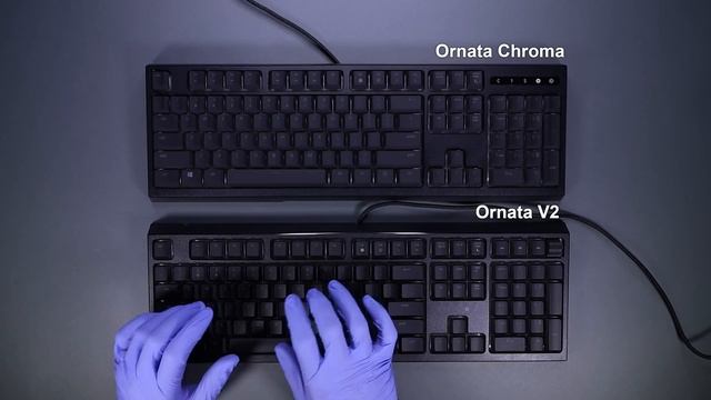 Razer Ornata V2 Keyboard Unboxing - ASMR