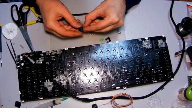 Ремонт клавиатуры Razer BlackWidow - Переключатели 