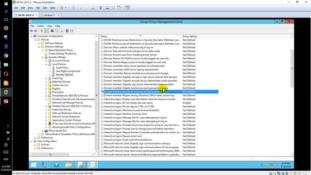 13.8 Understanding of Security option on GPOs Server 2012 R2 in Khmer смотреть онлайн