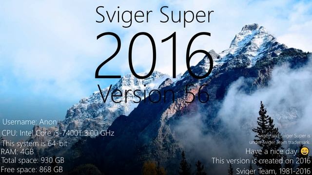 Sviger Super History (1996-2038) смотреть онлайн