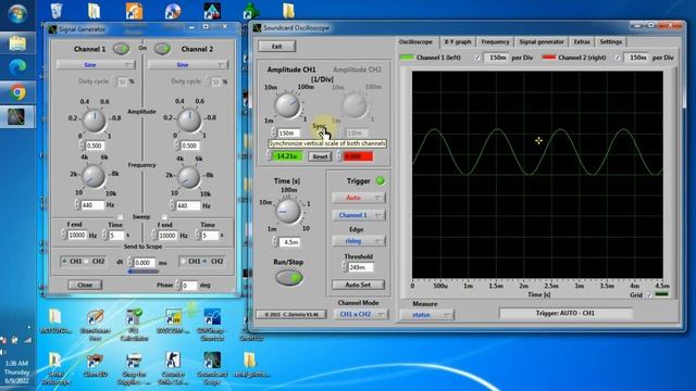 PC Soundcard SCOPE By Zeitnitz - Real PC Soundcard Scope With Physical Feels Like Real Scopes