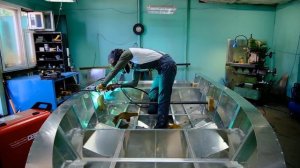 Строительство лодки: 5 месяцев за 10 минут. Building a boat: 5 month in 10 minutes.