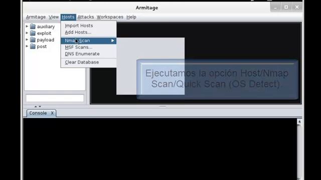 SAD ASIR2_KALILINUX: ATAQUE CON ARMITAGE A WINDOWS XP SP3 смотреть онлайн