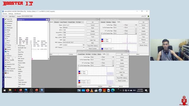 EP66_2 LAB1 VLAN On Bonding LACP ( Mikrotik ) смотреть онлайн