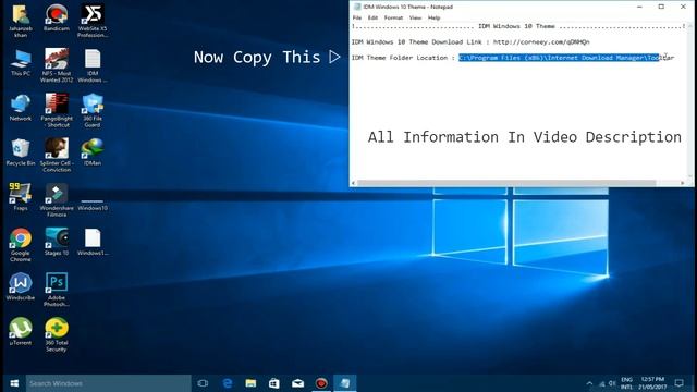 IDM Windows 10 Theme - Download & Install смотреть онлайн