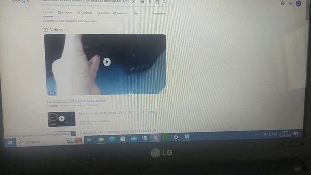 Epson L3250 com todas luzes acesas... atualização do firmware. смотреть онлайн