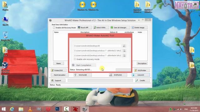 كيف تقوم بدمج نسختين ويندوز مختلفتين النواة 32bit+64bit لتحصل على نسخة واحدة قابلة للحرق والاقلاع смотреть онлайн