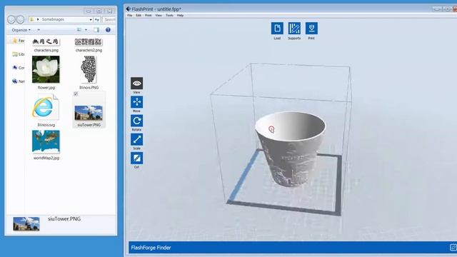 3D Design: Wrap a Picture Around a 3D Surface смотреть онлайн