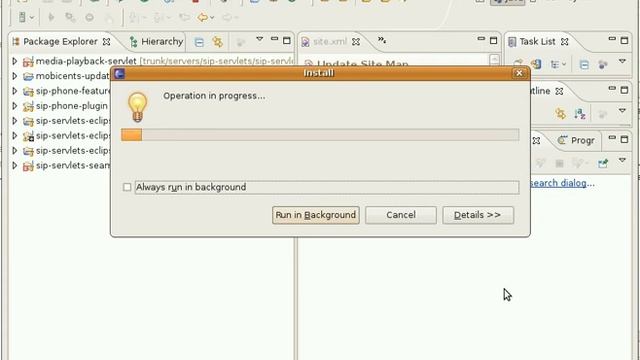 Mobicents Sip Servlets Eclipse Plugin Installation смотреть онлайн