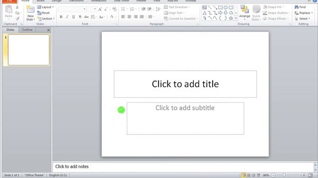 How to open Microsoft Powerpoint 2010 смотреть онлайн