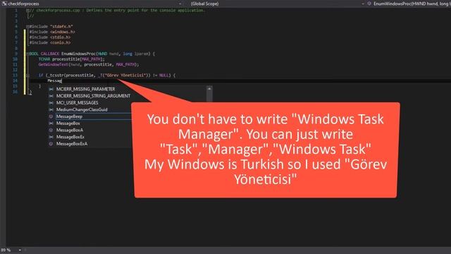 [C++] Check For A Process смотреть онлайн