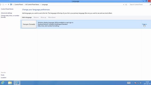Changer la langue Windows 8 et Windows 8.1 смотреть онлайн