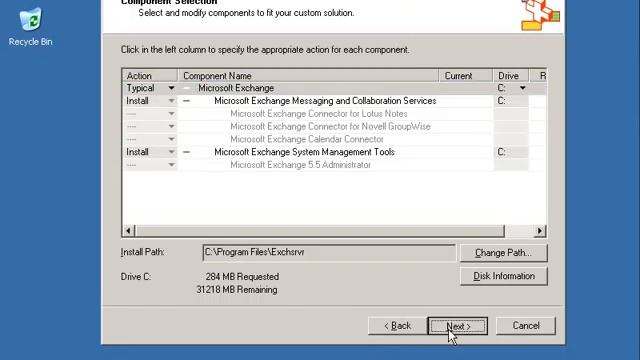 Exchange Server 2003 installation on windows server 2003 (install exch server 2003 setup) part 4 смотреть онлайн