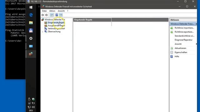 Ping in Windows 10 Firewall freischalten смотреть онлайн
